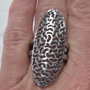 Silver Statement Ring‎